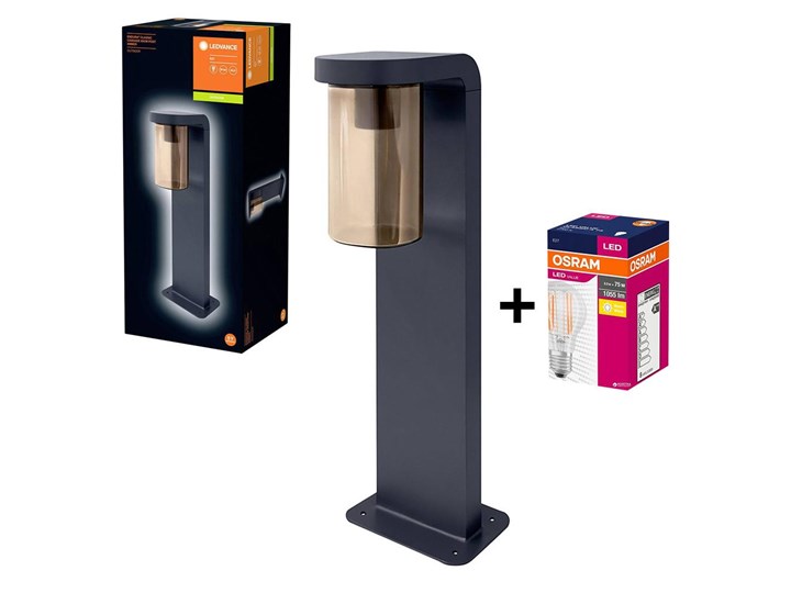 Ledvance - LED Lampa zewnętrzna CASCADE 1xE27/8W/230V IP44 50 cm Lampa stojąca Kategoria Lampy ogrodowe