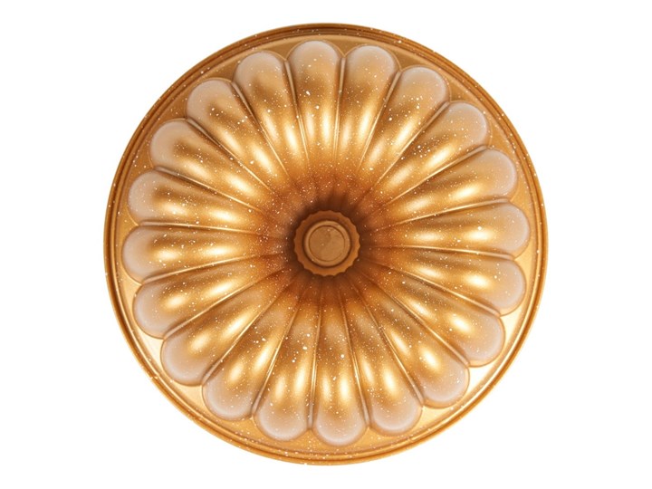 Forma do pieczenia z odlewu aluminium w kolorze złota Bonami Selection Lotus Kolor Złoty Do babki Kategoria Formy i foremki