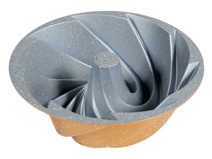 Forma do pieczenia z odlewu aluminium w kolorze złota Bonami Selection Rosa Do babki Kolor Złoty