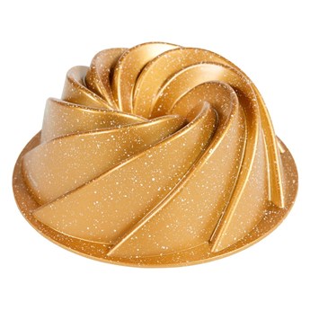 Forma do pieczenia z litego aluminium w kolorze złota Bonami Selection Rosa