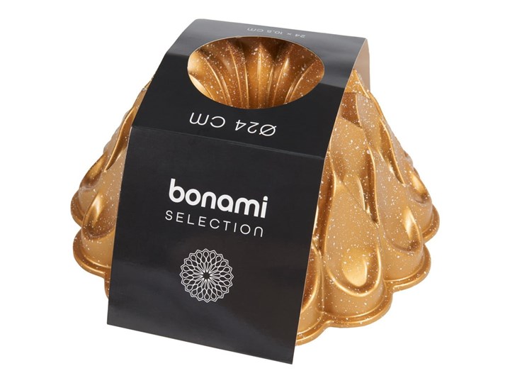 Forma do pieczenia z odlewu aluminium w kolorze złota Bonami Selection Volcania Do babki Kolor Złoty Kategoria Formy i foremki