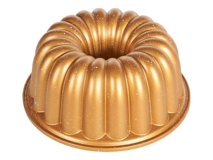 Forma do pieczenia z odlewu aluminium w kolorze złota Bonami Selection Lotus Do babki Kolor Złoty Kategoria Formy i foremki