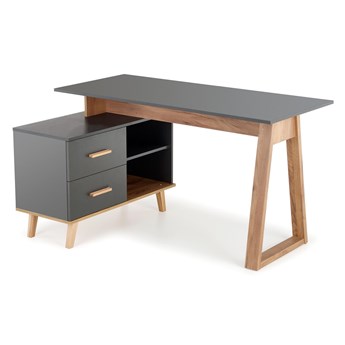 Nowoczesne biurko z możliwością modyfikacji kształtu Sergio XL