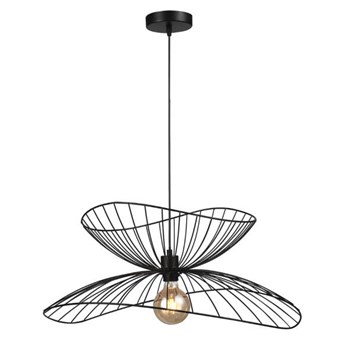 Lampa wisząca w stylu Vertigo GALIA E27 40W wys. 128cm | czarny