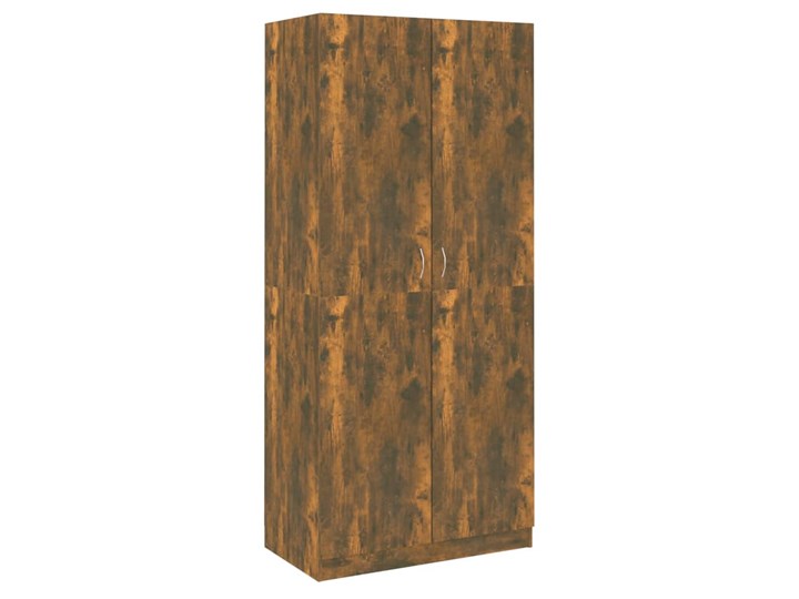 vidaXL Szafa, przydymiony dąb, 90x52x200 cm, materiał drewnopochodny Szerokość 90 cm Głębokość 52 cm Kategoria Szafy do garderoby