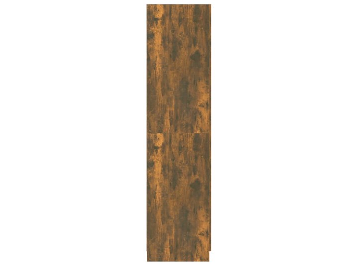 vidaXL Szafa, przydymiony dąb, 90x52x200 cm, materiał drewnopochodny Kategoria Szafy do garderoby Szerokość 90 cm Głębokość 52 cm Kolor Brązowy