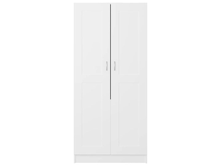 vidaXL Szafa, biała, 82,5x51,5x180 cm, materiał drewnopochodny Głębokość 51,5 cm Płyta MDF Szerokość 82 cm Pomieszczenie Sypialnia