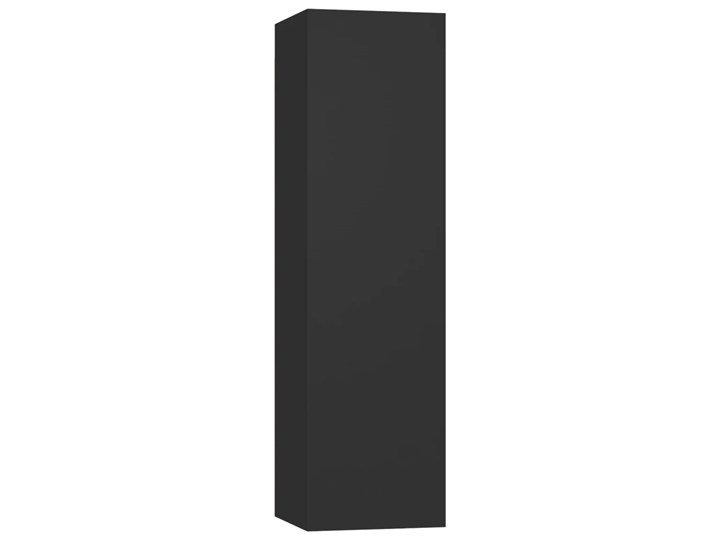 vidaXL Szafki telewizyjne, 2 szt., czarne, 30,5x30x110 cm, płyta Pomieszczenie Salon