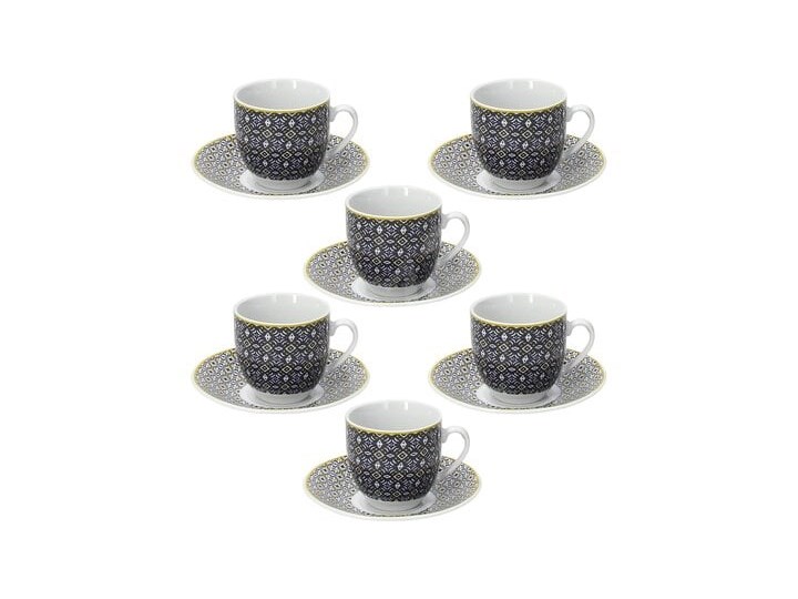 Zestaw filiżanek TOGNANA Siracusa 80 ml (12 elementów) Filiżanka do kawy Porcelana Kategoria Filiżanki