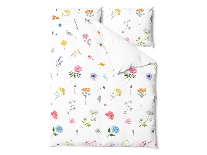 Bawełniana pościel dwuosobowa Bonami Selection Fleur, 160x220 cm