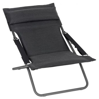 Leżak / Fotel Lafuma BAYANNE (TRANSABED) Deck Chair Onyx LFM2866-8917