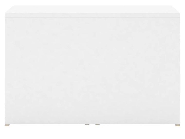 vidaXL Zestaw 3 stolików kawowych, biały, 60x60x38 cm, płyta wiórowa Wysokość 30 cm Długość 60 cm Szerokość 60 cm Styl Nowoczesny Zestaw stolików Kształt blatu Kwadratowe