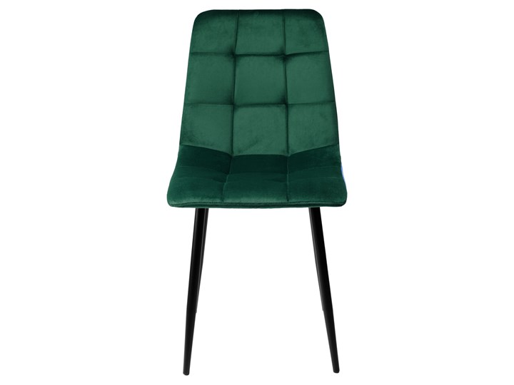 Krzesło tapicerowane Denver ciemnozielone Metal Szerokość 44 cm Wysokość 86 cm Tworzywo sztuczne Głębokość 55 cm Pomieszczenie Biuro i pracownia Tkanina Welur Pomieszczenie Pokój nastolatka