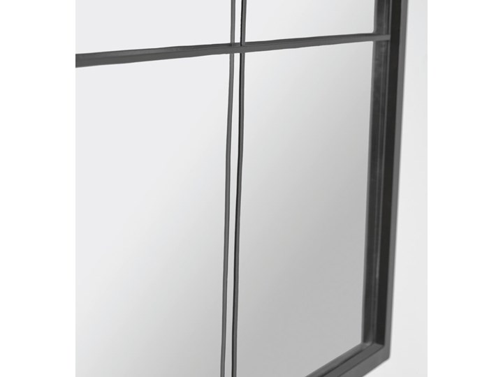 Lustro ścienne Kave Home Ulrica, 80x80 cm Styl Industrialny Kwadratowe Kategoria Lustra
