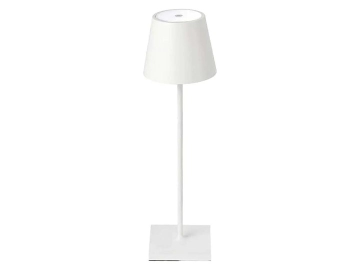 LED Ściemnialna dotykowa lampka stołowa LED/3W/5V 4000K biała Styl Nowoczesny Wysokość 39 cm Metal Funkcje Lampa na baterie