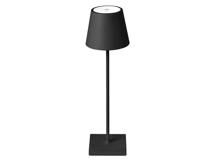 LED Ściemnialna dotykowa lampka stołowa LED/3W/5V 4000K czarna Wysokość 39 cm Metal Styl Nowoczesny Funkcje Lampa LED