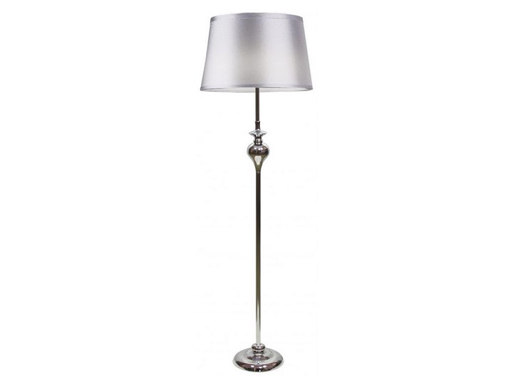 Lampa podłogowa PRIMA 1xE27/60W/230V srebrny/chrom błyszczący