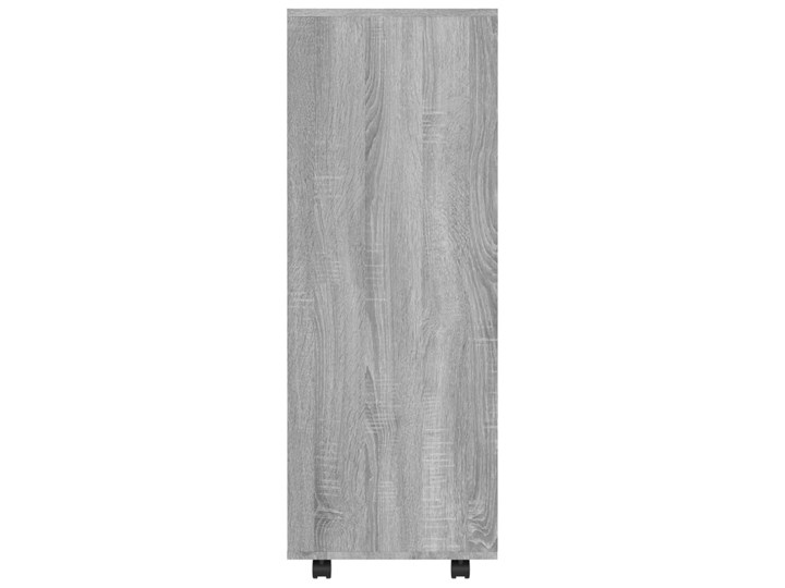vidaXL Szafka, szary dąb sonoma, 80x40x110 cm, materiał drewnopochodny Głębokość 40 cm Kategoria Szafy do garderoby
