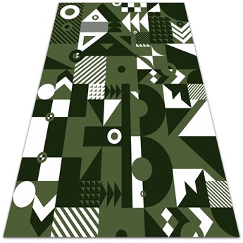 Modny winylowy dywan Abstrakcyjne wzory 60x90 cm