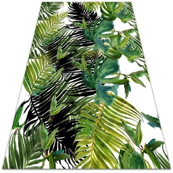 Modny winylowy dywan Palmowe liście 60x90 cm