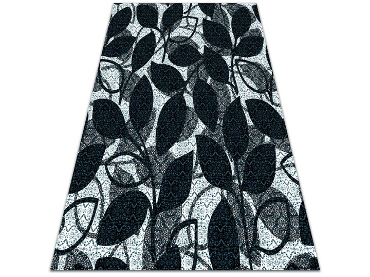 Dywan zewnętrzny tarasowy wzór Wzór gałązki 60x90 cm Kategoria Dywany Dywany 80x120 cm Winyl Kolor Czarny