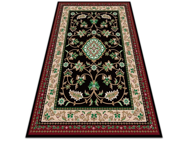Tarasowy dywan zewnętrzny Florystyczne wzory 60x90 cm