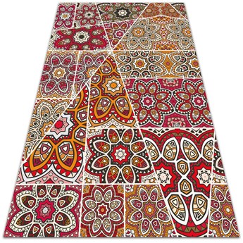 Tarasowy dywan zewnętrzny Etniczny patchwork 60x90 cm