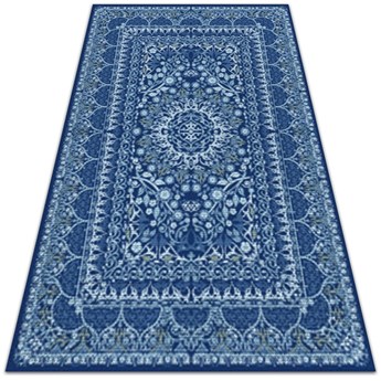 Piękny dywan zewnętrzny Niebieski antyczny styl 60x90 cm