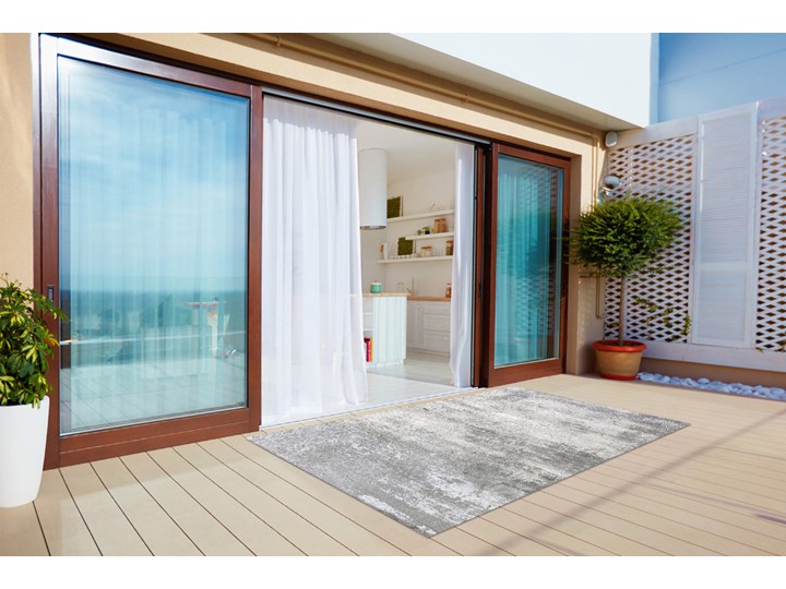 Nowoczesny dywan outdoor wzór Przetarty beton 60x90 cm Winyl 80x120 cm Dywany Kategoria Dywany