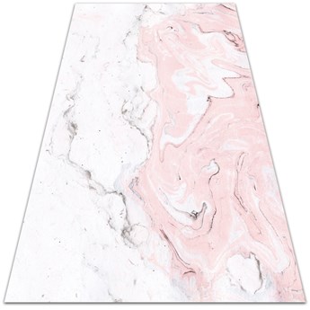 Nowoczesna wykładzina tarasowa Biało-różowy marmur 60x90 cm
