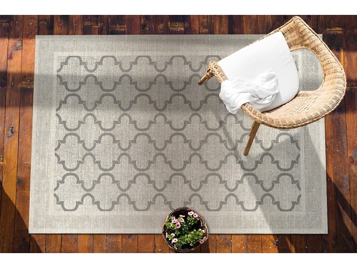 Dywan ogrodowy piękny wzór Marokański design 60x90 cm Winyl 80x120 cm Dywany Kategoria Dywany