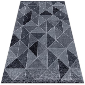 Nowoczesna wykładzina tarasowa Kwadraty i trójkąty 60x90 cm
