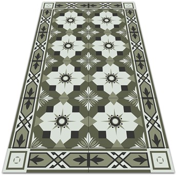 Piękny dywan ogrodowy Kafelkowy geometryczny wzór 60x90 cm