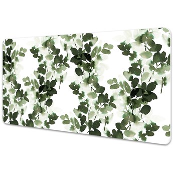 Podkładka na całe biurko Zielone liście 90x45 cm