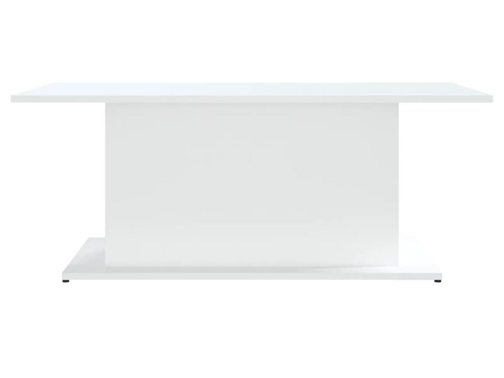 vidaXL Stolik kawowy, biały, 102x55,5x40 cm, płyta wiórowa Szerokość 55,5 cm Długość 120 cm Styl Nowoczesny