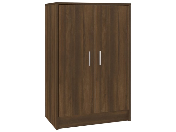 vidaXL Szafka na buty, brązowy dąb, 60x35x92 cm Na zdjęcia Pomieszczenie Przedpokój Szerokość 60 cm Drewno Głębokość 35 cm Pomieszczenie Sypialnia