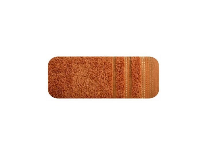 Ręcznik EUROFIRANY Pola Pomarańczowy 70 x 140 cm Ręcznik do sauny Frotte 70x140 cm Ręcznik kąpielowy Komplet ręczników Bawełna Kategoria Ręczniki
