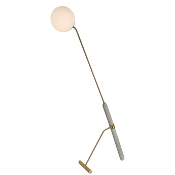 LAMPA STOJĄCA PODŁOGOWA MOSIĘŻNA GRANINO W1