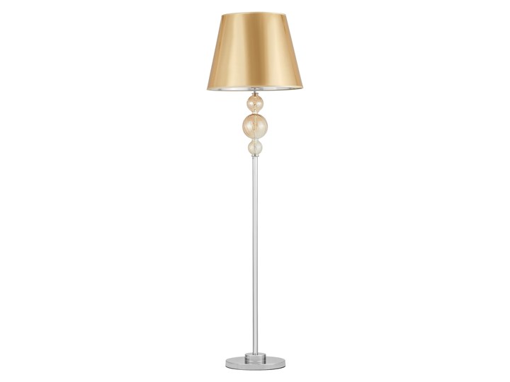 LAMPA STOJĄCA PODŁOGOWA ZŁOTA MURANEO Szkło Lampa z abażurem Metal Styl Nowoczesny