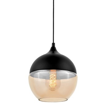 LAMPA WISZĄCA LOFT INDUSTRIALNA CZARNA ALBION
