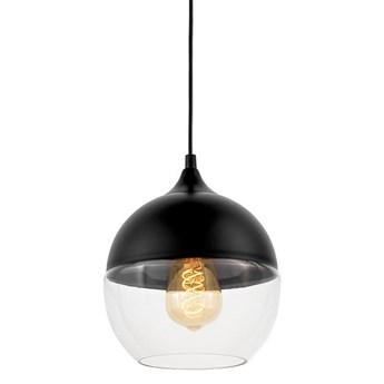 LAMPA WISZĄCA LOFT INDUSTRIALNA CZARNA ALBION