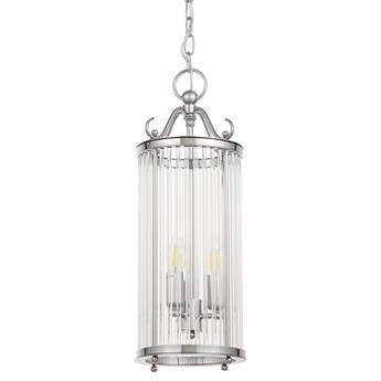 LAMPA WISZĄCA LOFT CHROMOWANA BOSTON W3