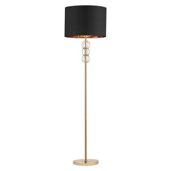 LAMPA PODŁOGOWA STOJĄCA CZARNO-MOSIĘŻNA AZZARIA LUMINA DECO