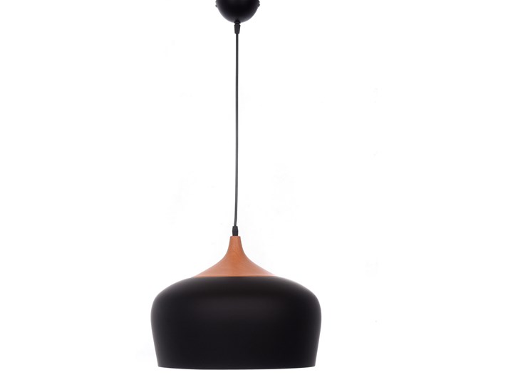 LAMPA WISZĄCA NOWOCZESNA SKANDYNAWSKA CZARNA CONSI LUMINA DECO Lampa inspirowana Lampa z abażurem Metal Lampa z kloszem Ilość źródeł światła 1 źródło