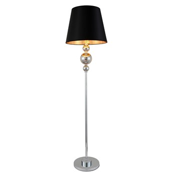 LAMPA STOJĄCA PODŁOGOWA CZARNA MURANEO LUMINA DECO