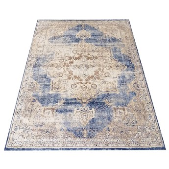 Zdobiony prostokątny dywan do salonu - Kolin 6X