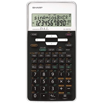Kalkulator naukowy Sharp EL531THBWH