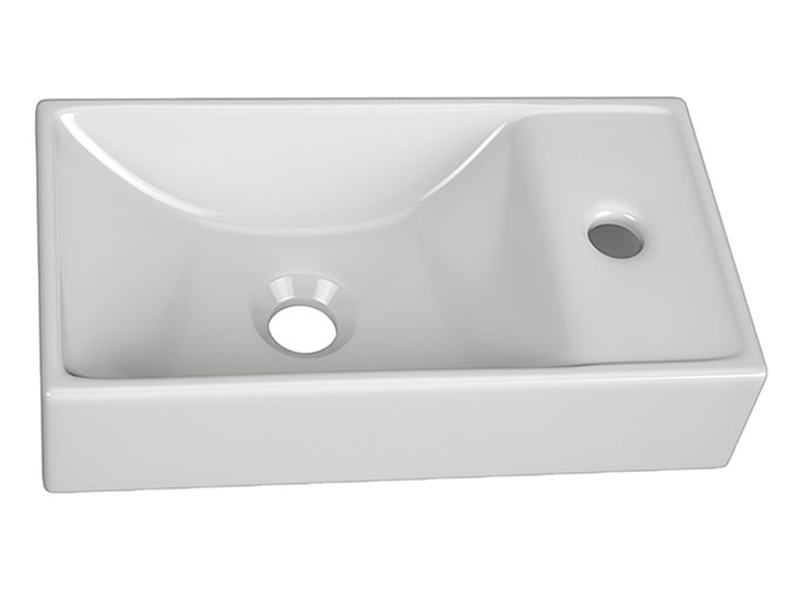Umywalka meblowa - Ariana 13X Meblowe Szkło Szerokość 40 cm Ceramika Kategoria Umywalki