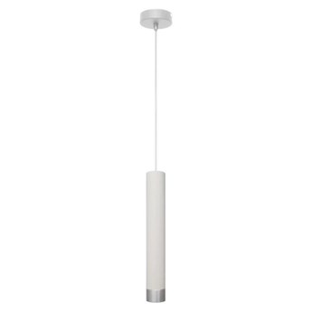 LED Żyrandol na lince TUBA 1xGU10/6,5W/230V biały/matowy chrom