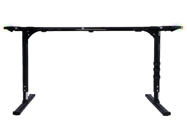 Biurko gamingowe z regulacją wysokości Trophy Biurko regulowane Metal Płyta MDF Głębokość 70 cm Biurko z nadstawką Szerokość 150 cm Kategoria Biurka